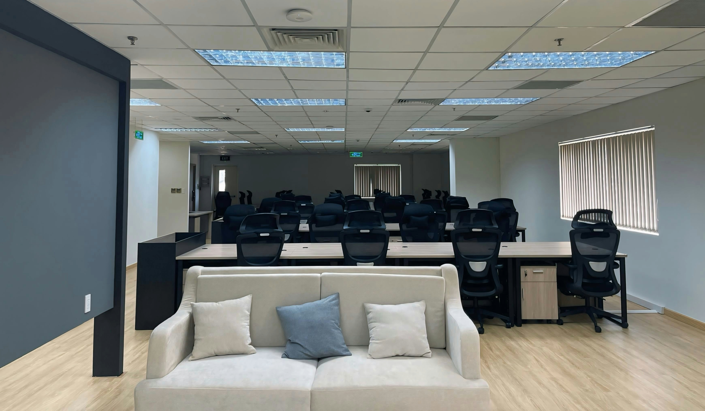 Fitting out an office